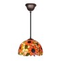 Suspension Viro Diamond Ambre Fer 60 W 20 x 125 x 20 cm