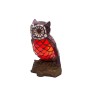 Lampe de bureau Viro Tiffany 60 W 22 x 30 x 19 cm Hibou