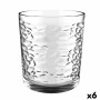 Assiette Quid Urban Stone Transparent verre (36 cl) (Pack 6x)