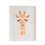 Cadre Crochetts Multicouleur 33 x 43 x 2 cm Girafe