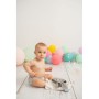 Doudou Crochetts Doudou Blanc Ours 39 x 1 x 28 cm