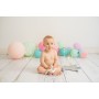 Doudou Crochetts Doudou Blanc Ours 39 x 1 x 28 cm