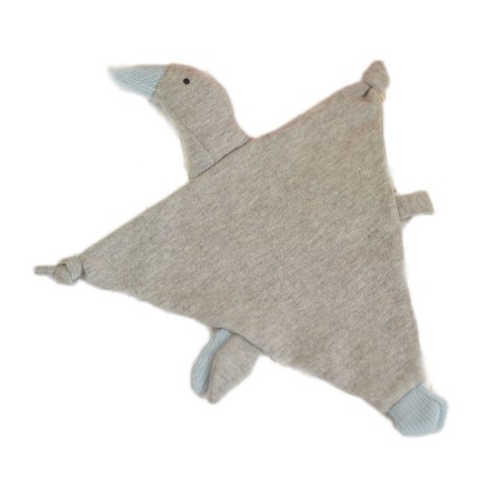 Doudou Crochetts Doudou Bleu Canard 39 x 1 x 32 cm