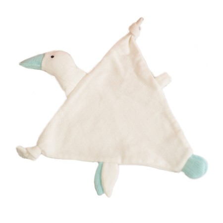 Doudou Crochetts Doudou Bleu Canard 39 x 1 x 32 cm