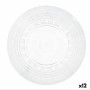 Assiette plate Quid Viba Transparent Plastique (Ø 26 cm) (Pack 12x)