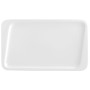 Assiette plate Quid Chef Céramique Blanc (30 x 18 cm) (Pack 6x)