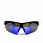 Gafas de Sol Unisex Brown Labrador X Omega Negro Ø 45 mm Azul