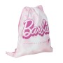 Sac à dos serré par des ficelles Barbie Rose 30 x 39 cm