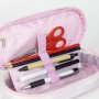 Trousse d'écolier Barbie Rose 8,5 x 5 x 22,5 cm