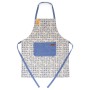 Tablier avec Poche Vinthera Vinthera Bleu Coton (60 x 75 cm) (Pack 12x)