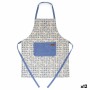 Tablier avec Poche Vinthera Vinthera Bleu Coton (60 x 75 cm) (Pack 12x)