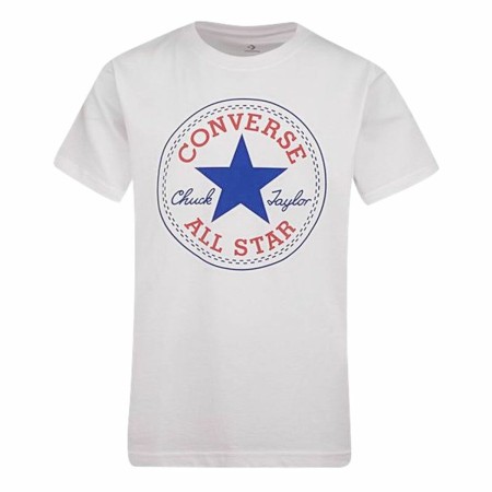 T shirt à manches courtes Enfant Converse Blanc 16 Ans
