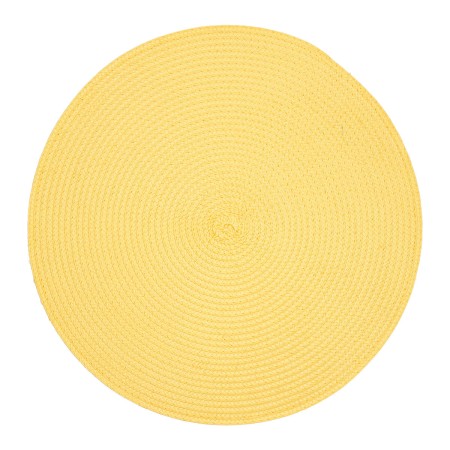 Set de table Quid Vita Jaune Plastique (38 cm) (Pack 12x)