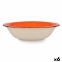 Saladier Quid Vita Céramique Orange (23 cm) (Pack 6x)