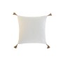 Cojín Home ESPRIT Beige Natural Boho 45 x 5 x 45 cm