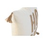 Cojín Home ESPRIT Beige Natural Boho 45 x 5 x 45 cm