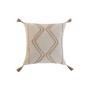 Cojín Home ESPRIT Beige Boho 45 x 5 x 45 cm