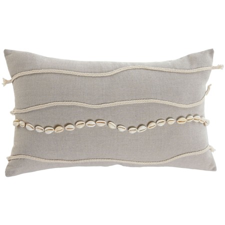 Coussin Home ESPRIT Blanc Beige Boho 50 x 30 cm