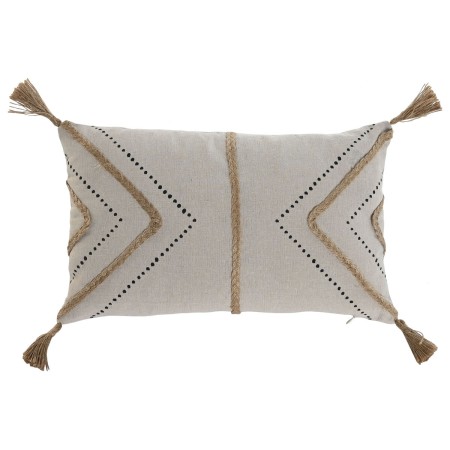 Coussin Home ESPRIT Beige Naturel Boho 50 x 30 cm