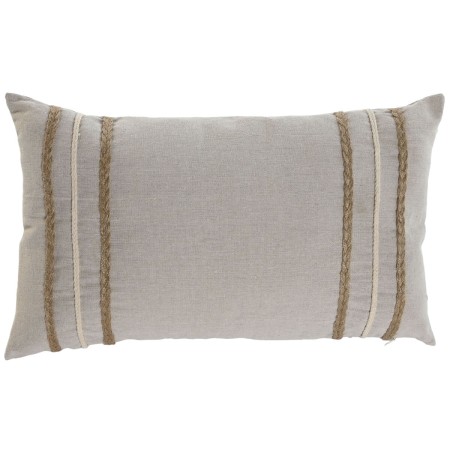 Cojín Home ESPRIT Beige Boho 50 x 30 cm