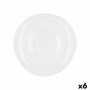 Assiette plate Quid Boreal Blanc verre (Ø 26 cm) (Pack 6x)