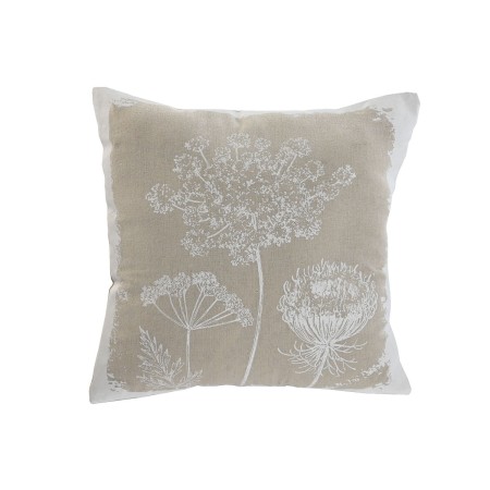 Coussin Home ESPRIT Blanc Beige Imprimé Boho 45 x 45 cm