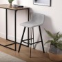 Tabouret Versa Baldwin Gris 49 x 88 x 42 cm