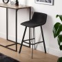 Tabouret Versa Baldwin Noir 49 x 88 x 42 cm