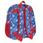 Cartable 3D Spider-Man Rouge Blue marine 27 x 33 x 10 cm