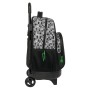 Mochila Escolar con Ruedas Minecraft Negro Verde Gris 33 X 45 X 22 cm