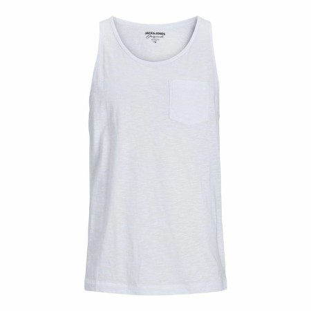 Débardeur Homme Jack & Jones Tampa Slub Blanc