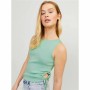 Camiseta de Tirantes Mujer Jack & Jones Jxdahlia Top Knit Verde