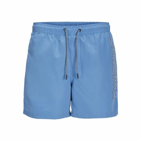 Bañador Infantil Jack & Jones Jpstfiji Jjswim Double Logo Azul