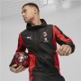 Veste de Sport pour Homme Puma Ac Milan Prematch Noir Rouge