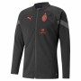 Chaqueta Deportiva para Niños Puma A.C. Milan Negro Rojo