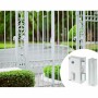 Cerradura Yale YAV37D 12,5 x 7 x 18 Blanco Acero Rectangular Puertas Vertical