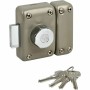 Cerradura Yale YV25BT-40 Beige Metal Puertas Ø 23 mm