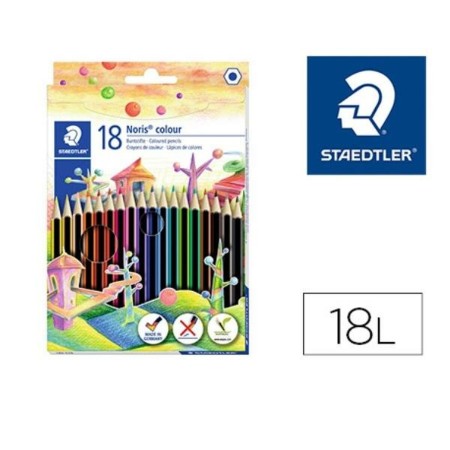 Lápices de colores Staedtler 185 C18 Multicolor 18 Piezas