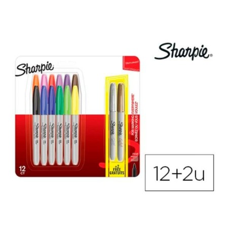 Set de Rotuladores Sharpie 2061126 Multicolor 14 Piezas