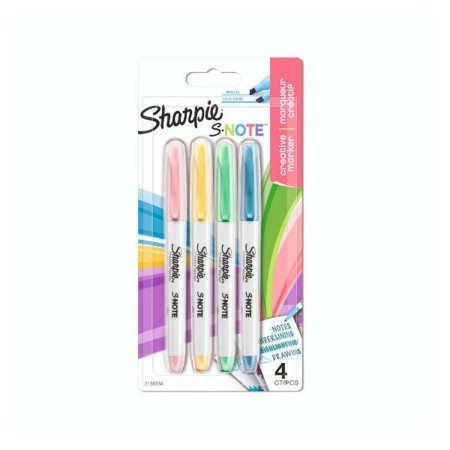 boîte de marqueurs Sharpie 2138234 1-3 mm 4 Unités (4 Unités)