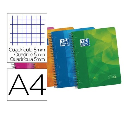 Set de Cuadernos Oxford 400027277 A4 5 Piezas