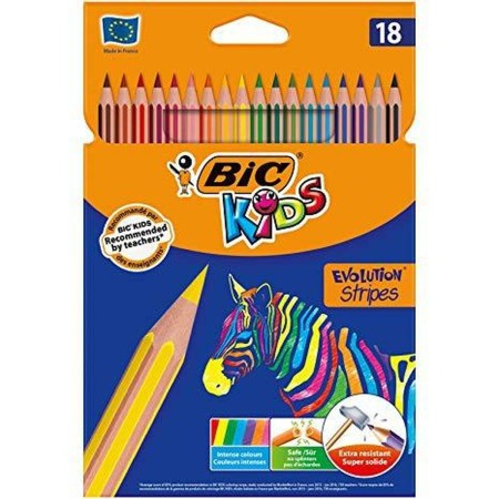 Crayons de couleur Bic 9505241 Multicouleur 18 Pièces