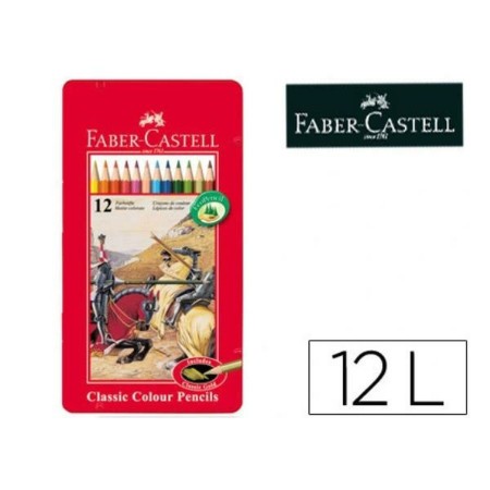 Crayons de couleur Faber-Castell 115801 Rouge