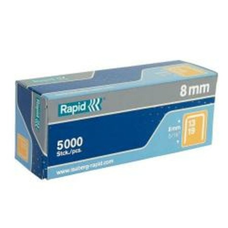 Grapas Rapid Plateado 5000 Piezas