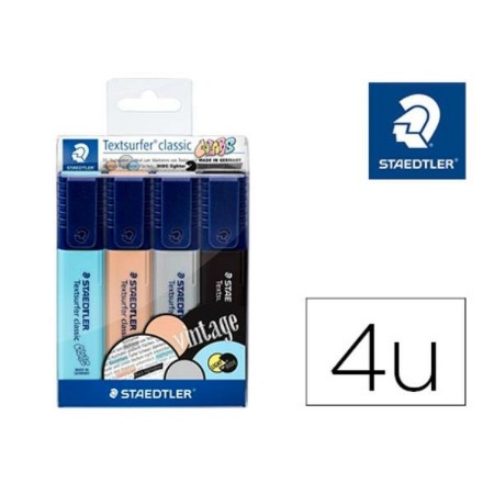 Ensemble de Marqueurs Fluorescents Staedtler 364 CWP4