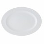 Assiette plate Ariane Brasserie Céramique Blanc (32 x 23 cm) (Pack 4x)