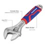 Llave inglesa ajustable Workpro 6" 15 cm