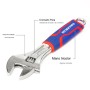 Llave inglesa ajustable Workpro 10" 25 cm