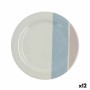 Assiette plate Quid Viba Plastique Multicouleur (25,5 cm) (Pack 12x)