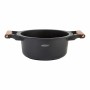 Casserole avec Couvercle Oroley Nature Bois 26 cm Aluminium fondu